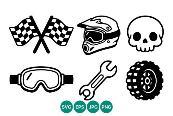 Download Racing Helmet and Skull Icons - Icons Collection