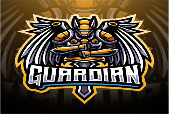 Download Guardian  Esports Mascot Logo Design - Premium Resources
