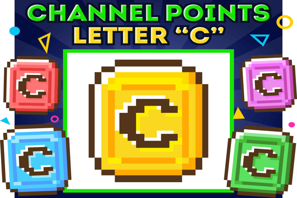 Download 5 "C" Channel Points Twitch | Twitch Rewards, Points Emotes, Badges Twitch - Premium Bundle